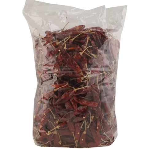 Red Chilli Whole (Stemless) – 5 Lbs (2.26kg)