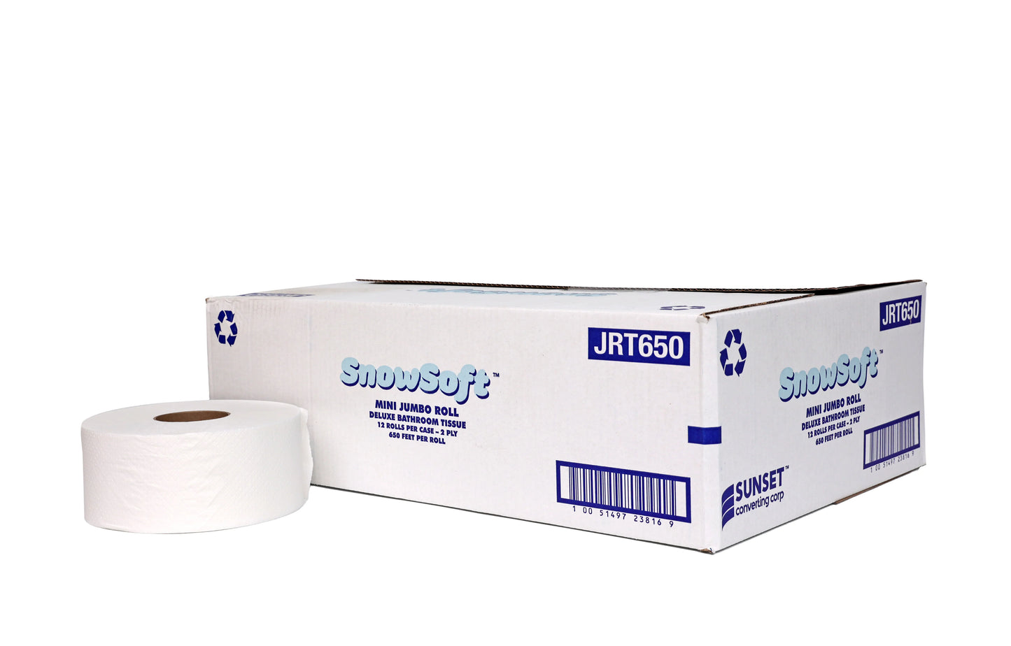 Mini JUMBO Toilet Roll | 2 PLY | 12 Roll