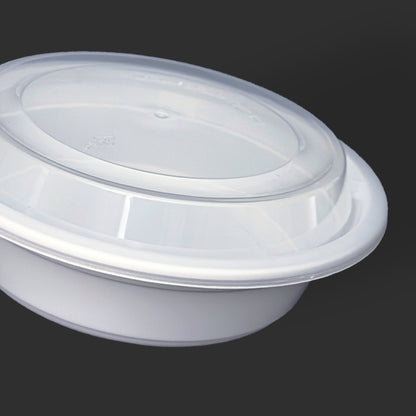 16oz Round Container & LID | 150 Pcs