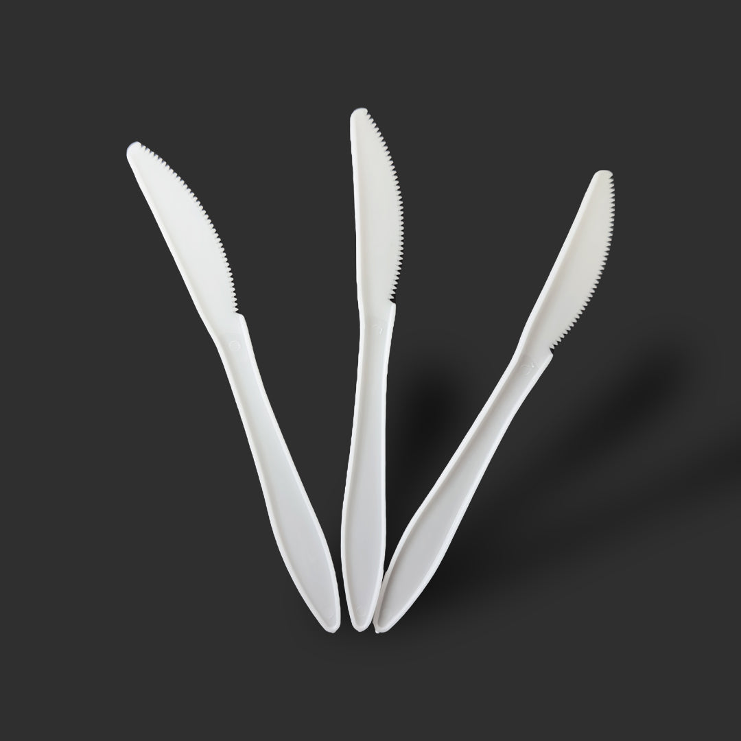 6 Pcs Plastic Combo Cutlery Set - 500pcs image 2