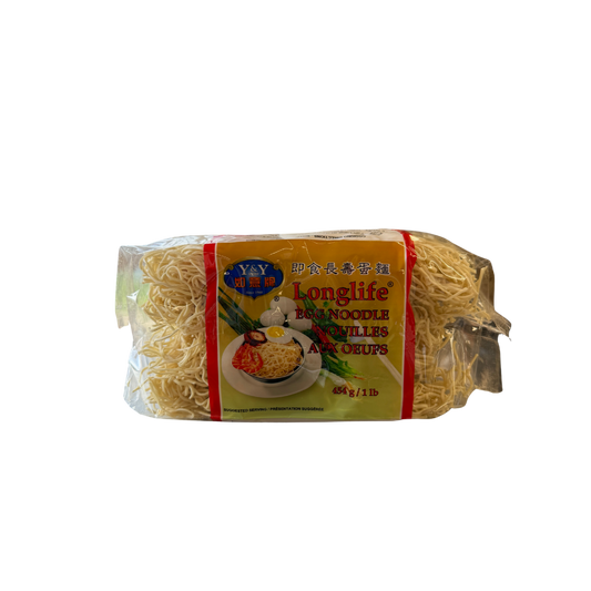 Y & Y Longlife Egg Noodles - 12pcs x 454g(1lb)