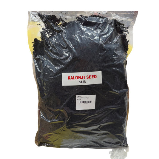 Kalonji (Black Cumin/Nigella Seeds) 5 lbs (2.27kgs)