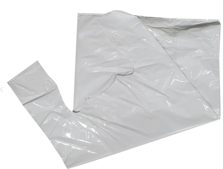 Plastic Handle Bags | S5 | White