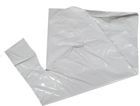 Sacs à poignées en plastique | S5 | Blanc
