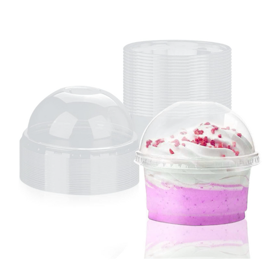 Couvercle bombé | pour 6, 8 et 12 tasses à dessert | 1 000 pièces