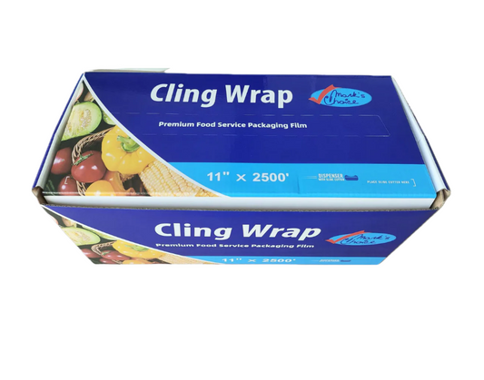 Food Wrap Film | 11" x 2500' | With Cutter
