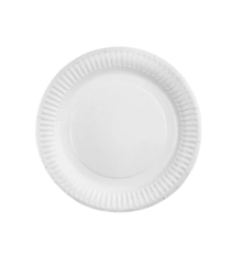 9" Uncoated Paper Plates - 1200pcs / Case