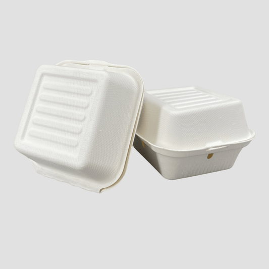 Canne à sucre/Bagasse | 15 x 15 x 9,5 cm | 500 pièces