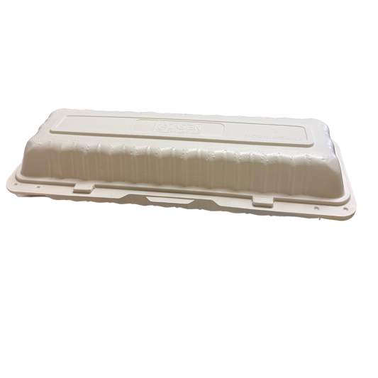 12"x 4" Clamshell Container | 150 Pcs