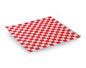 Wax Paper | 12"x12" | Red Checker | 2000 Pcs