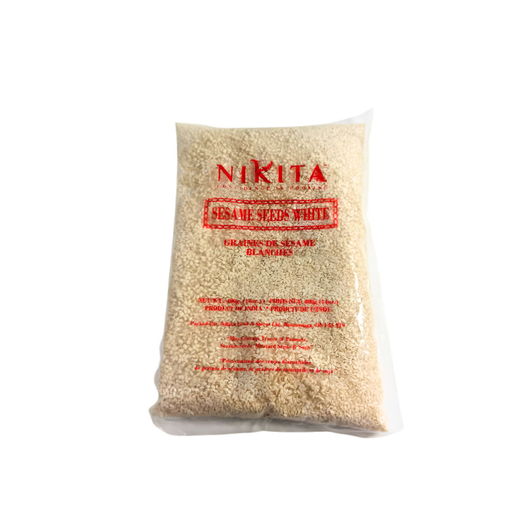 Nikita White Sesame Seeds – 5 Lbs (2.27kg)