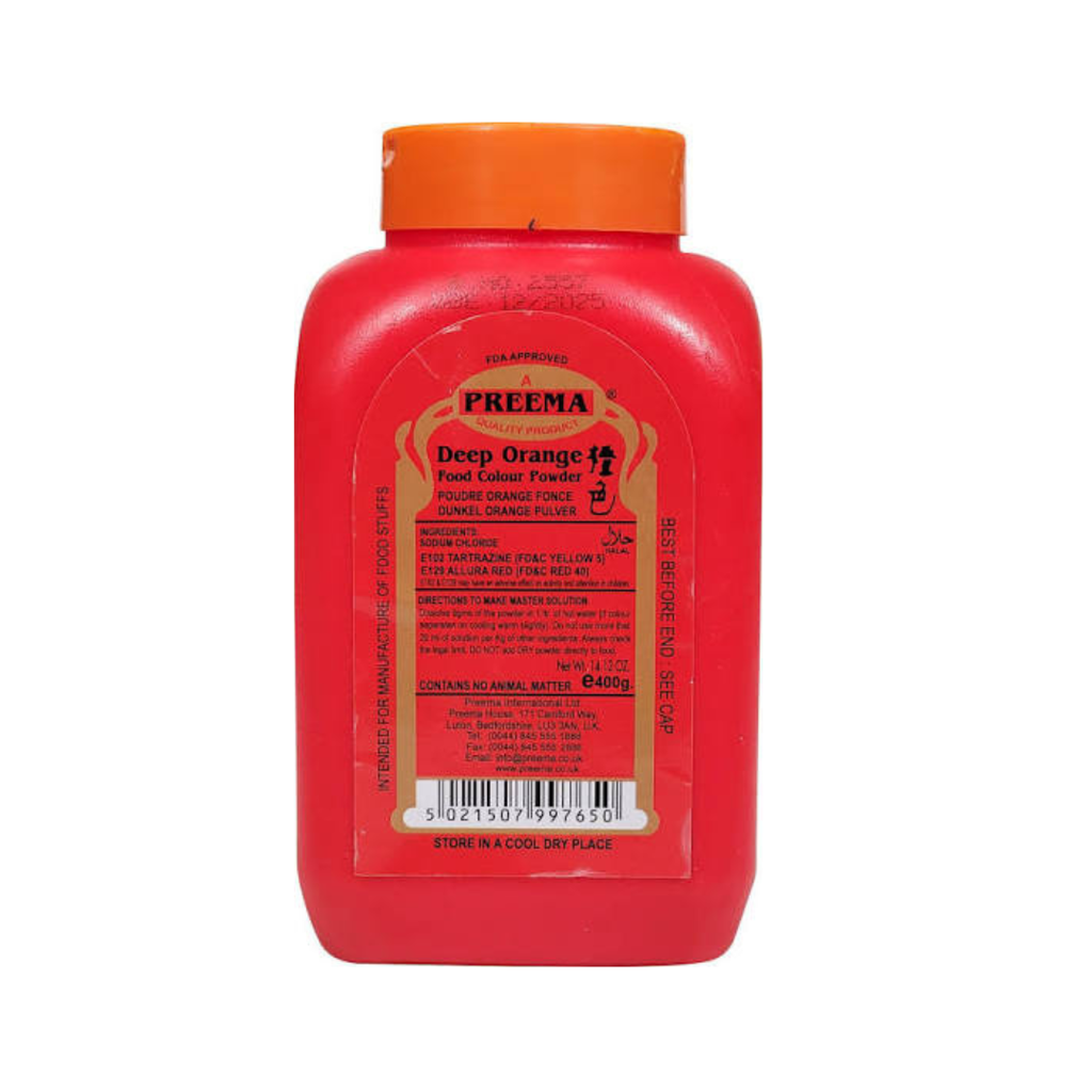 [FJ2003] Preema Food Colour Deep Orange - 400g