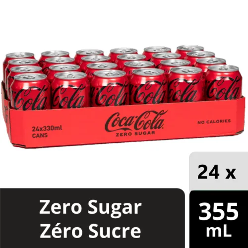 [FJ6006] Coca-Cola Zero Sugar – 24 x 355mL Case