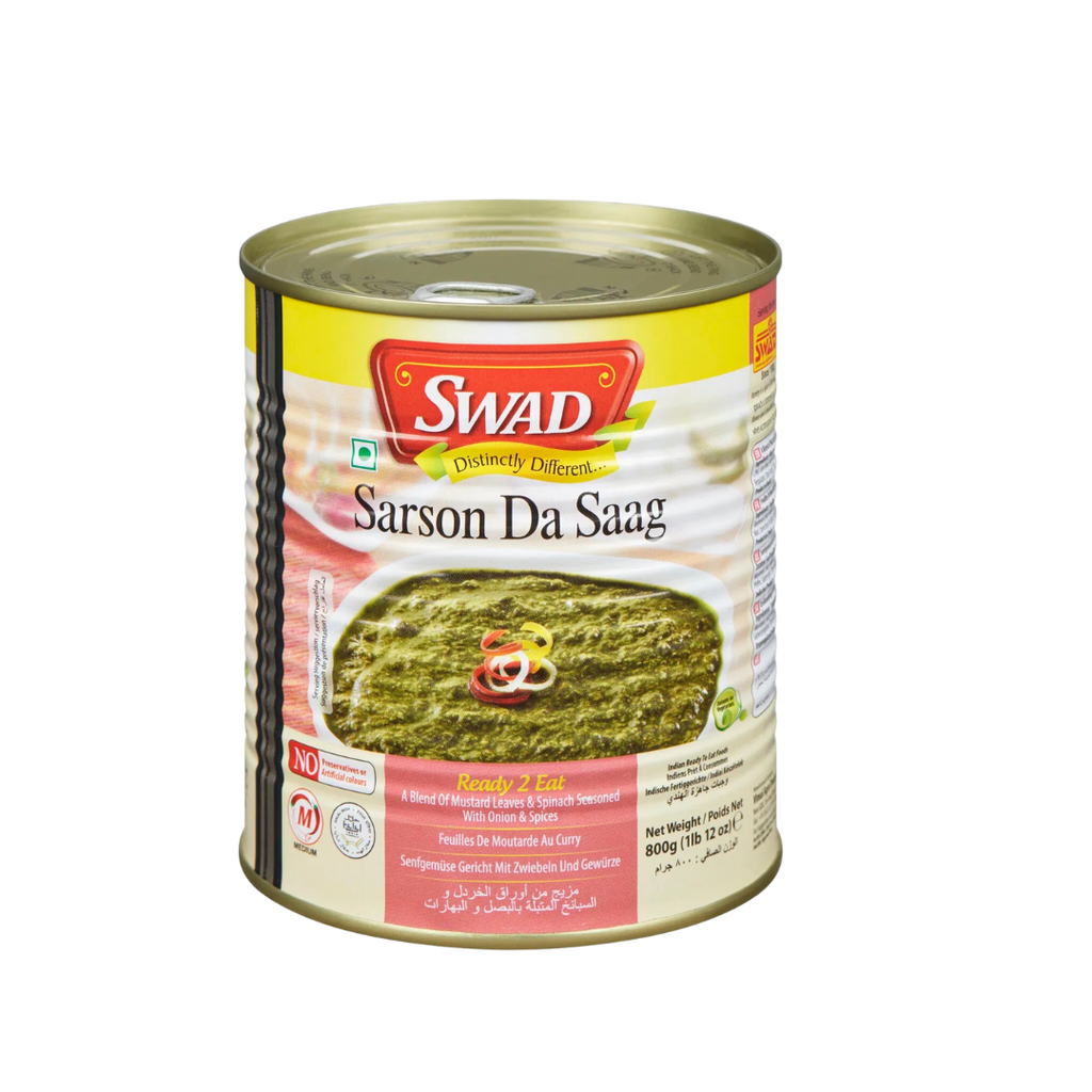 Swad Sarso Da Saag - 12 x 800g