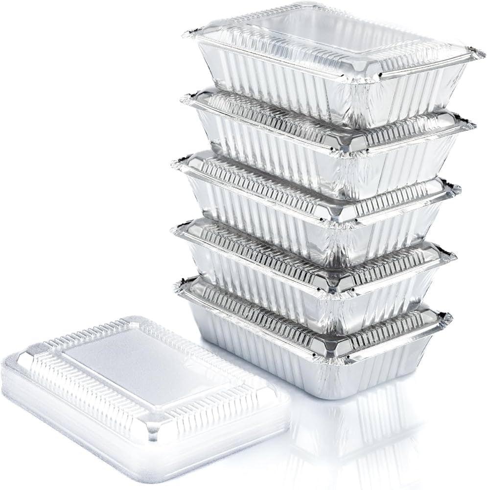 [FJFCRDL2LB] 2.25 LB | PET Dome LID | Rectangle | 500 Pcs