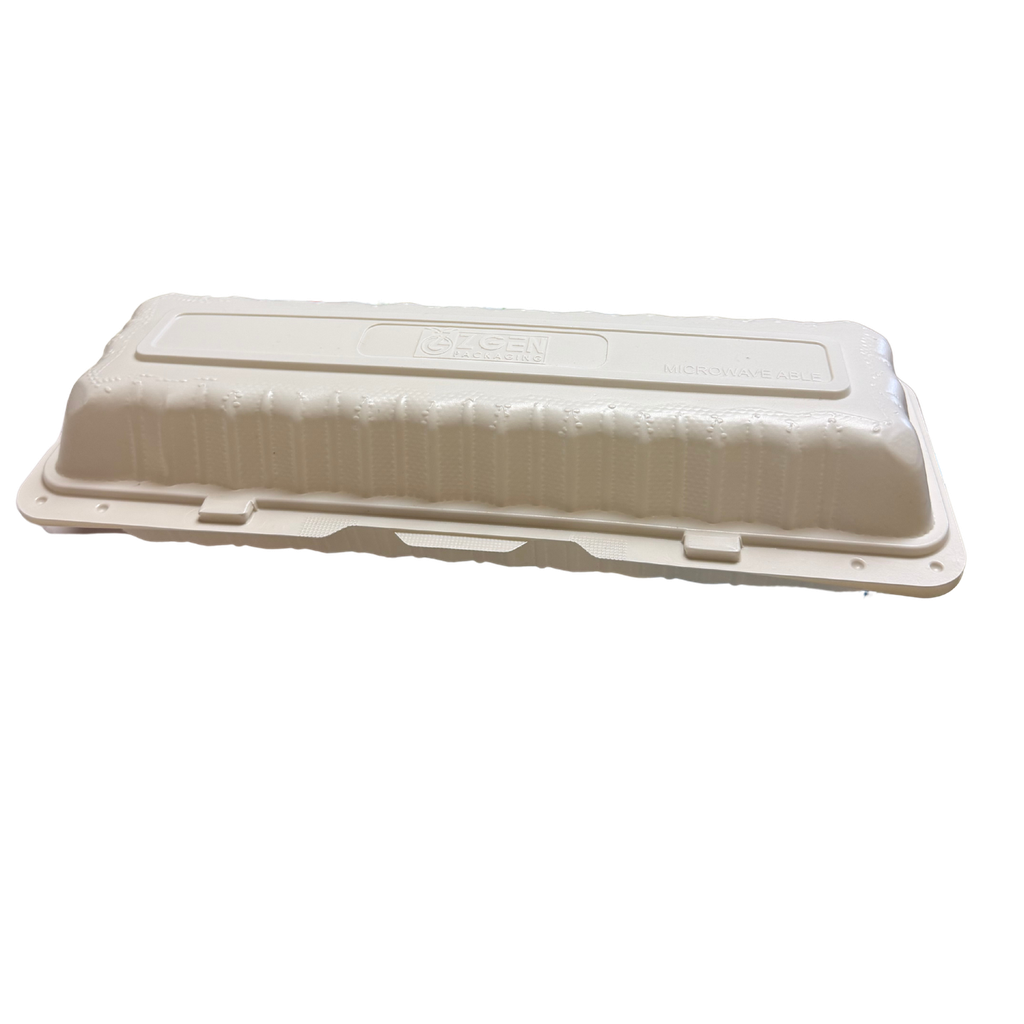 [FJCS124C1AMP] 12"x 4" Clamshell Container | 150 Pcs