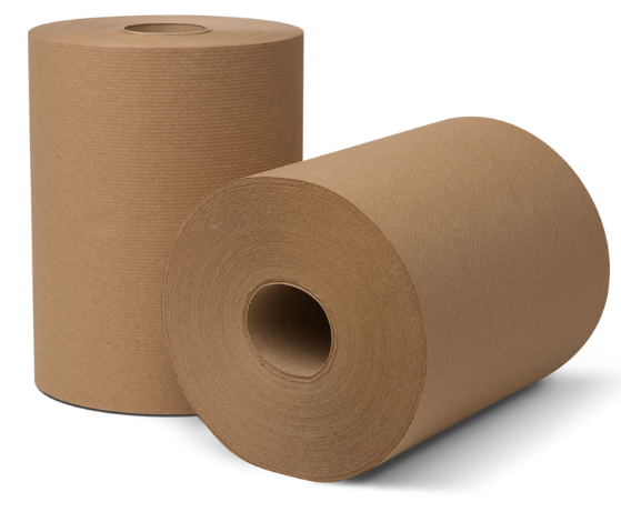 Kraft Hand Paper Towel | 7.85" x 2715 SQ.FT. | 24 Rolls
