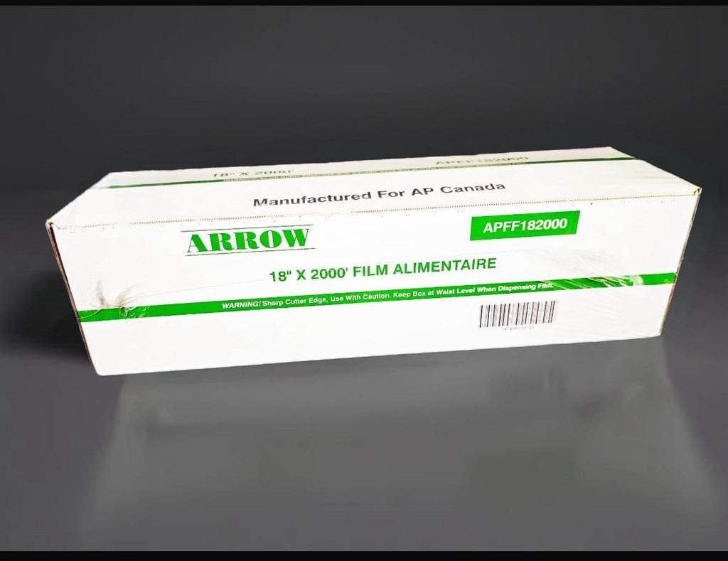 [FJWF1202] Food Wrap Film | 12" x 2000' | With Cutter