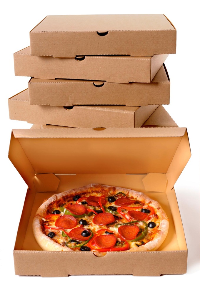 [FJPB09] 9" x 9" Pizza Box (229 x 229 x 51MM) - 50 Pcs