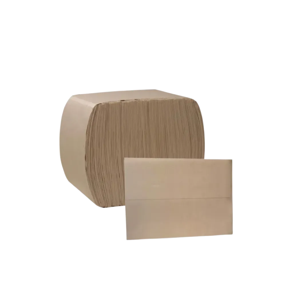 KRAFT - Interfold Dispenser Napkins | Brown | 2 PLY