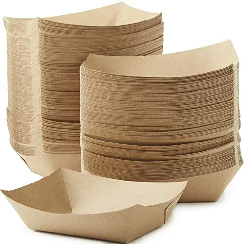 [FJFT01KR] Food Trays | 3 LB | KRAFT |500 Pcs