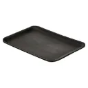 Foam Tray - Black - 400 Pcs - 3PP (8.6" x 6.3" x 1.0")