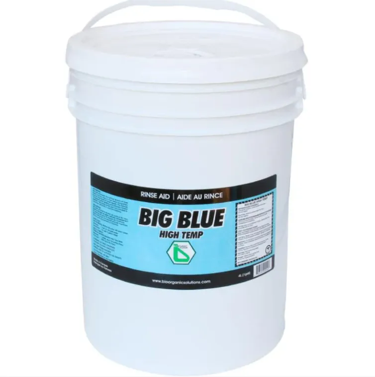 [FJLQ15] Big Blue | High Temp Rinse Aid | 20L/Pail