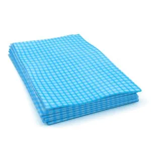 [FJCPT01] Cascades PRO - Tuff-Job Quarterfold Wipers, 1-Ply, Blue/White, 200 sheets