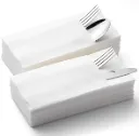 AirLaid Napkins | Flat Pack | White | 14" x 14"  | 1000 Pcs