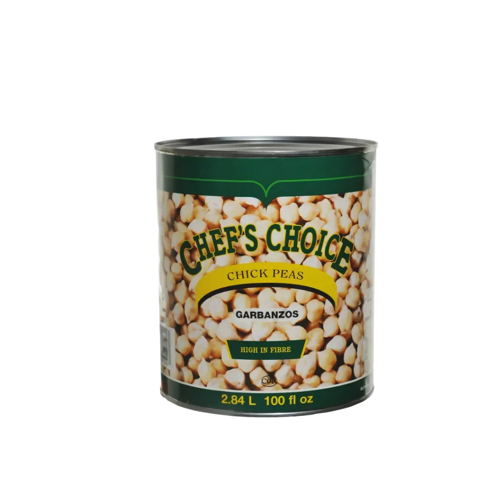 [FJ3011] Chef's Choice | Chick Peas | 6 Cans x 100oz  (2.84 L)