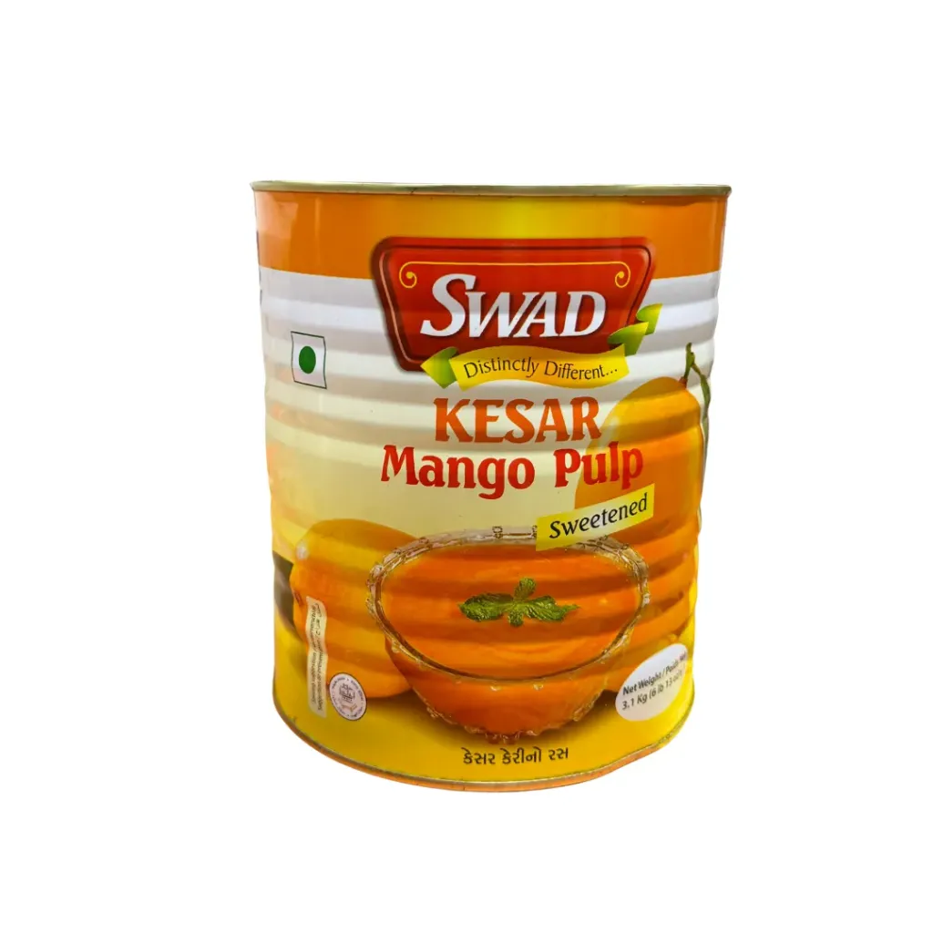 SWAD Kesar Mango Pulp - 6 x 3.1 kg