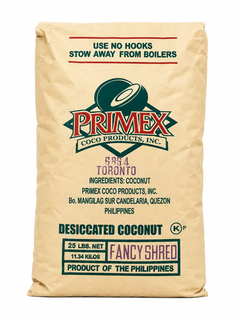 [FJ6504] Coconut (Shredded) (Unsweetened) - 25lb