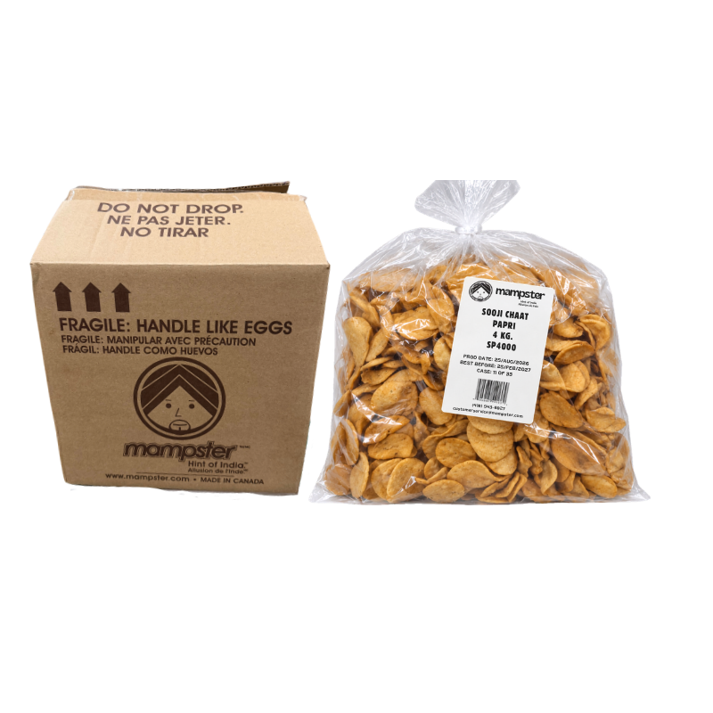 Mampster Sooji Chaat Papri - 4Kg
