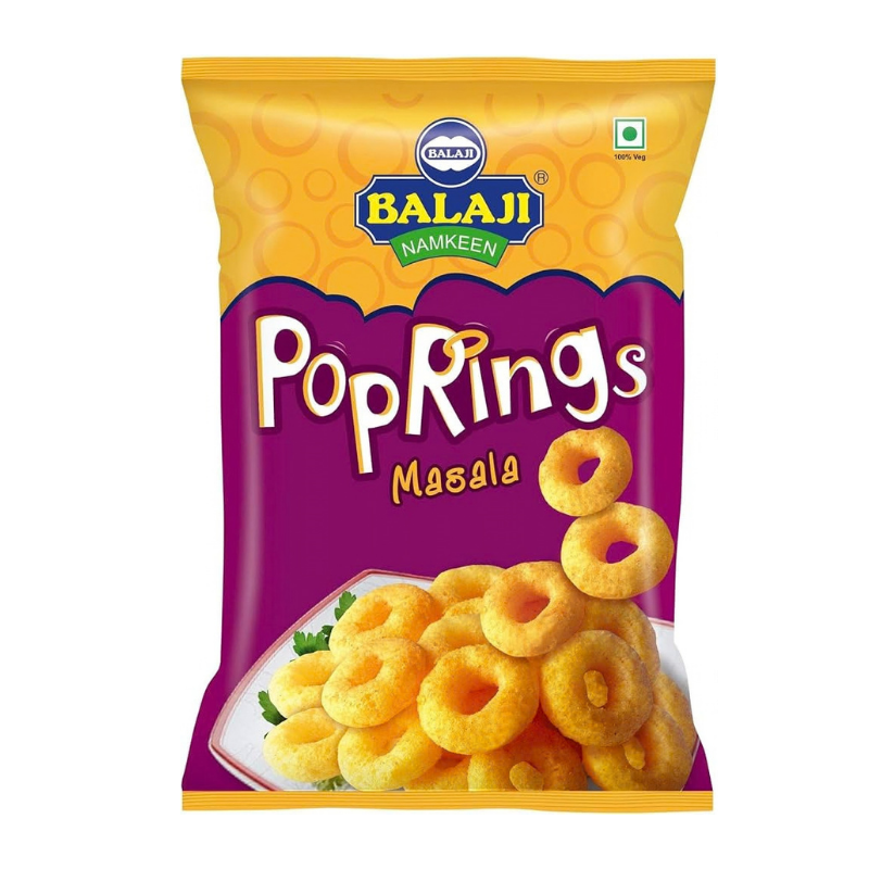 Balaji PopRing (Masala) - 65g