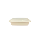 24oz Rectangle container & Lid | 150 Pcs