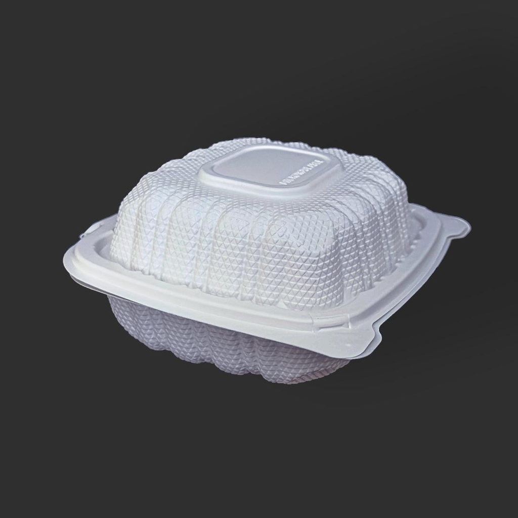 [FJCS55AMP] MFPP 5" X 5" - Clamshell / Hinged Container
