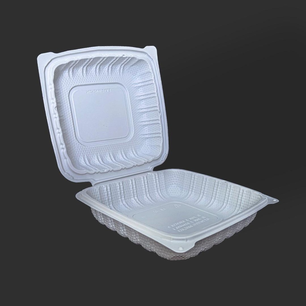[FJCS99C1AMP] 9x9 Clamshell / Meal box - 1 Compartment