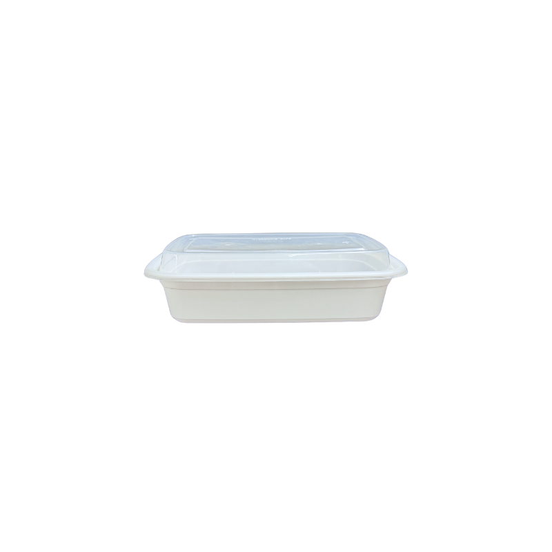 32oz Rectangle container & Lid | 150 Pcs