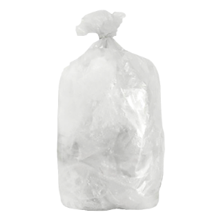 [FJGB01PC] 35 x 47 - Heavy Duty garbage Bags - CLEAR | 100 Pcs