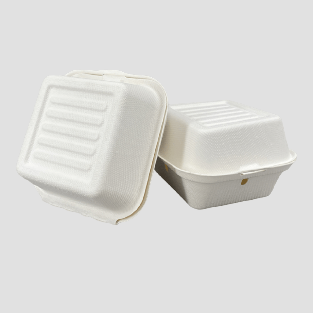 [FJCS66C1BSC] Sugarcane/Bagasse | 6" x 6" x 3.75" | 500 Pcs