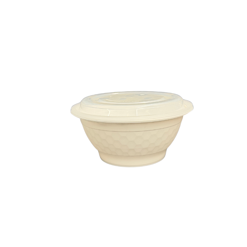 [FJO42] 42oz Round Noodle Bowl & Lid | 150 Pcs