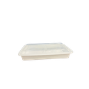 58oz Rectangle Container & Lid | 120 Pcs