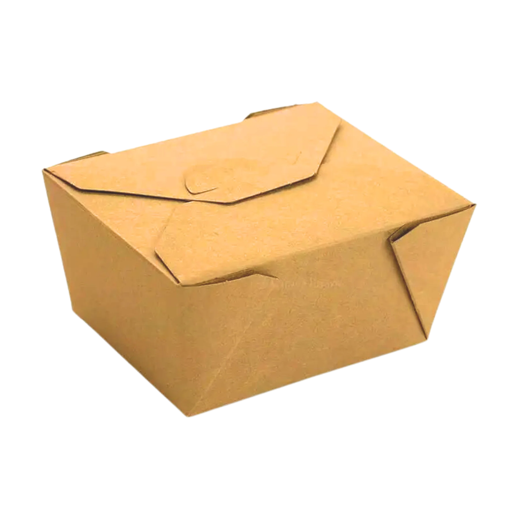 #3 Kraft Paper container | Top 4 Way lock | 200 Pcs