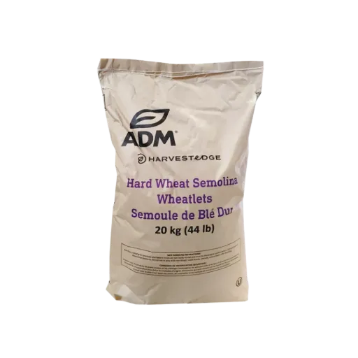 ADM - Hard Wheat Semolina (Wheatlets/Sooji) - 44Lb (20kg)