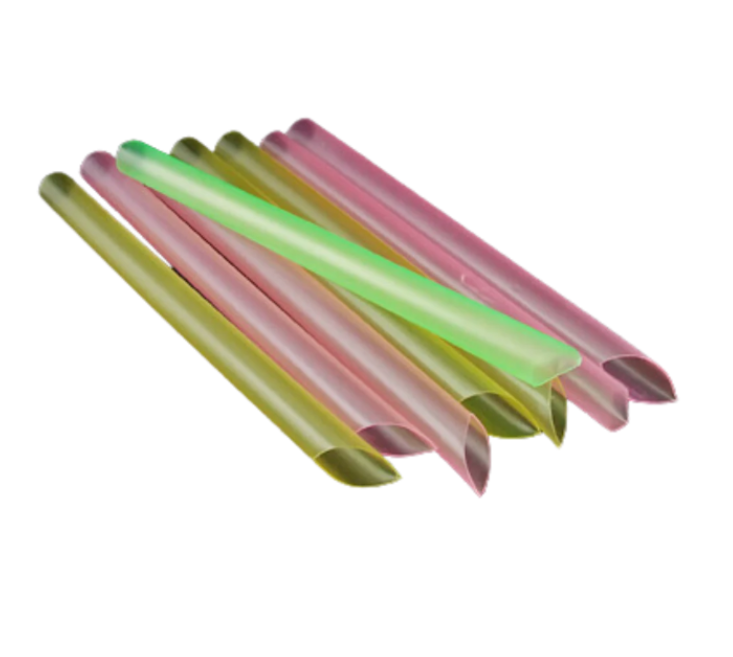 Wholesale bubble tea (boba) straws stocked at Fulji Trading in Atlantic Canada